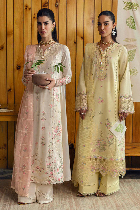 Qalamkar Qlinekari Lawn-DC-04 Keva
