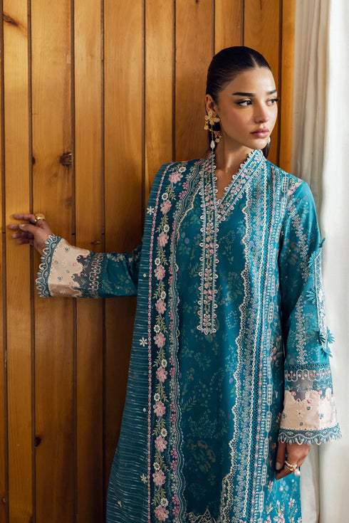 Qalamkar Qlinekari Lawn-DC-10 Fina