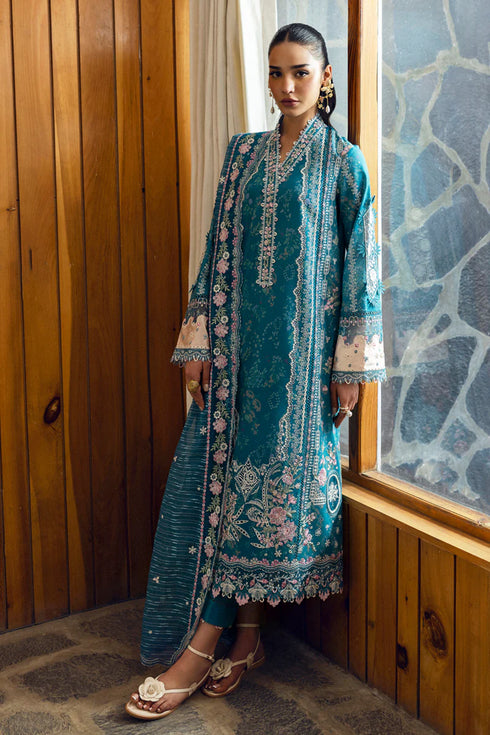 Qalamkar Qlinekari Lawn-DC-10 Fina