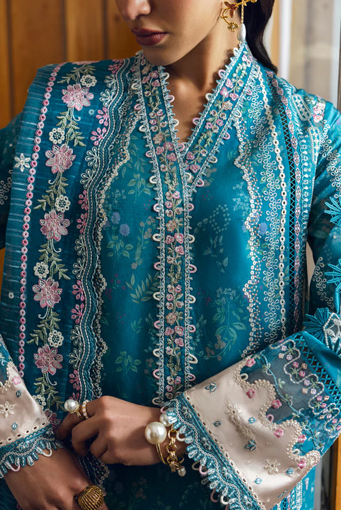 Qalamkar Qlinekari Lawn-DC-10 Fina