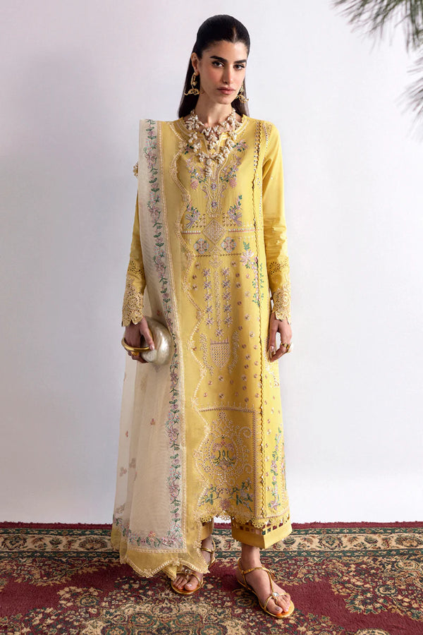 Qalamkar Qlinekari Lawn-DC-09 Enya
