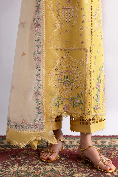 Qalamkar Qlinekari Lawn-DC-09 Enya