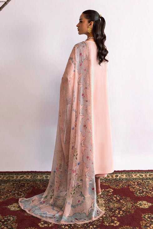 Qalamkar Qlinekari Lawn-DC-11 Hedi