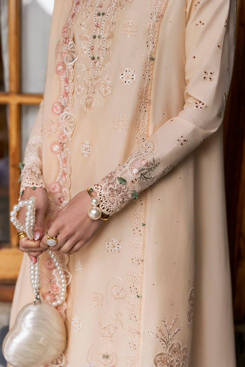 Qalamkar Qlinekari Lawn-DC-12 Disa