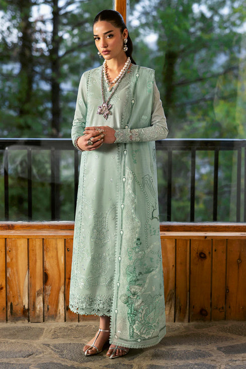 Qalamkar Qlinekari Lawn-DC-15 Elira