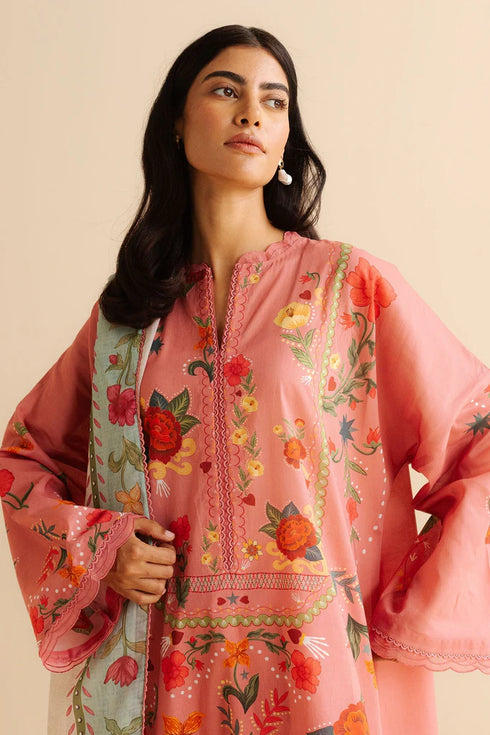 Zara Shahjahan Coco Prints Lawn Drop II – Nyra-5B