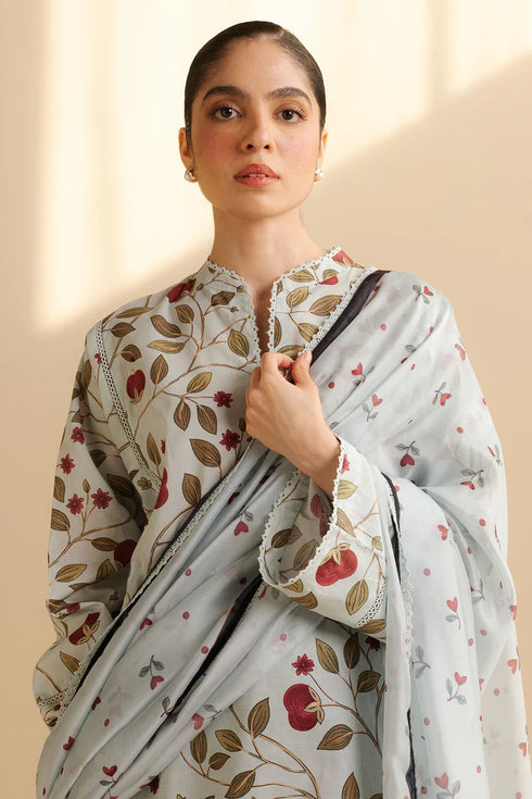 Zara Shahjahan Coco Prints Lawn Drop II – Rey-7B