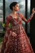 Afrozeh La Fuchsia Luxury Formal Collection-Shale