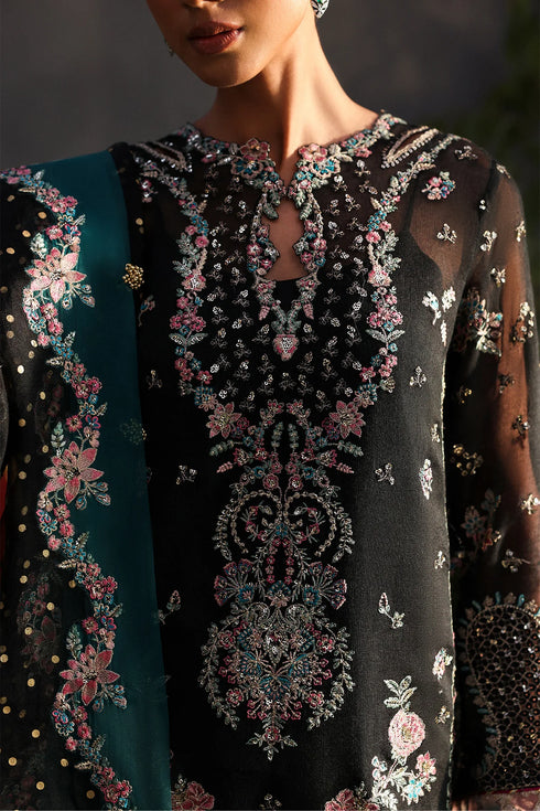 Afrozeh La Fuchsia Luxury Formal Collection-Larosea