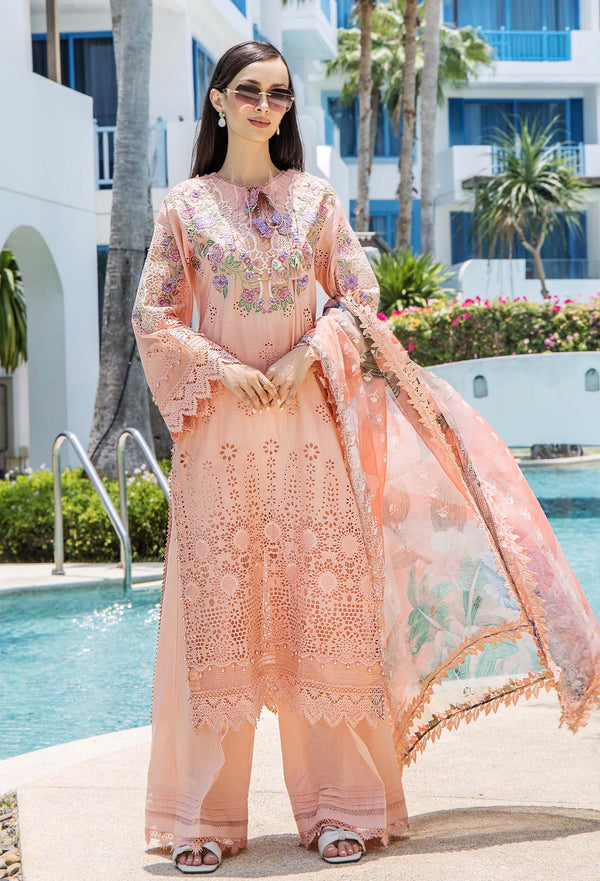 Adan's Blossom 7500 Embroidered Suit