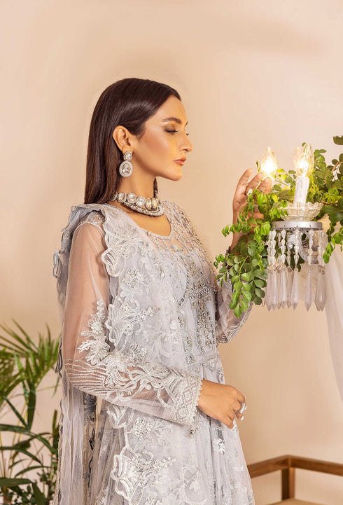 MALMAL - PARCHAIYAN -01 | Party Wear Luxury Pakistani Suits