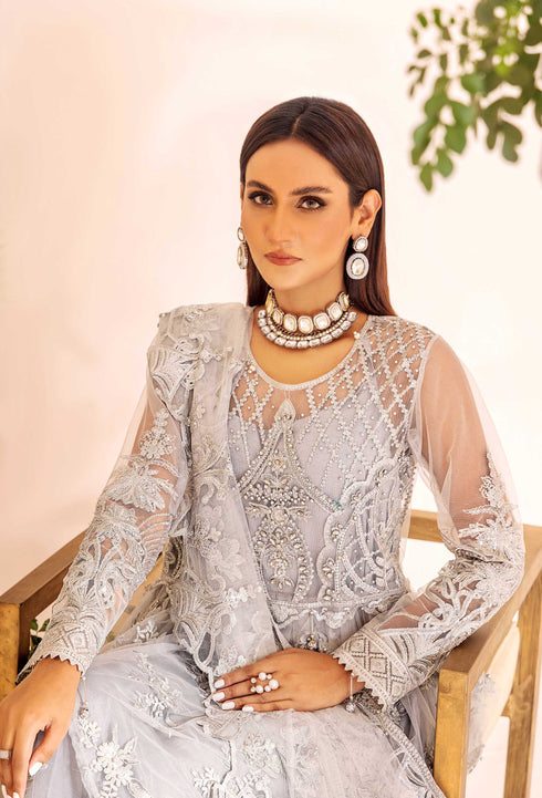 MALMAL - PARCHAIYAN -01 | Party Wear Luxury Pakistani Suits