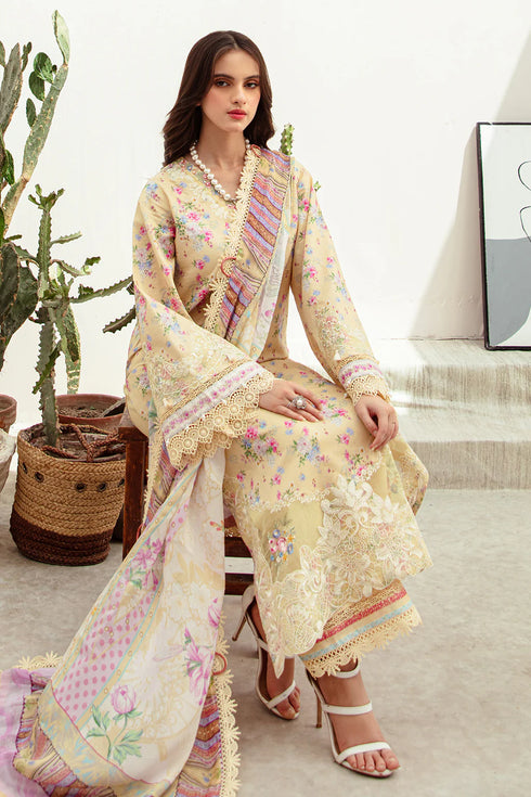 Shop AJR couture ALIF Affordable Lawn 24 | Sunny Delight