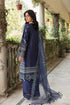 Farasha Bahaar Embroidered Lawn Collection – Blue Ochre-delhi