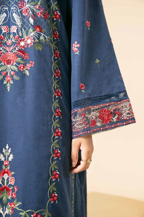 Nishat Linen 3 Piece - Embroidered Suit - 42404262