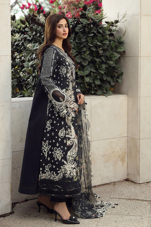 Qalamkar Luxury Lawn 2024 | PS-07 HAMNA