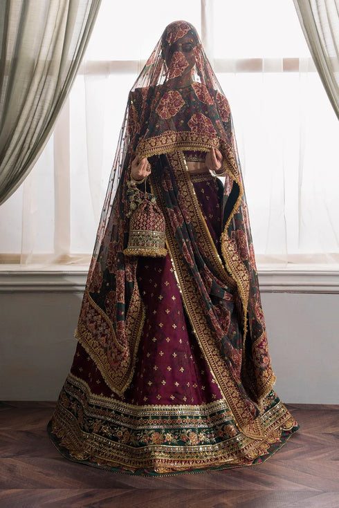 Baroque Chantelle Embroidered Luxury Formals – CH12-03-noida