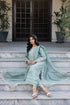 Farasha Bahaar Embroidered Lawn Collection – Aqua Pearl-noida