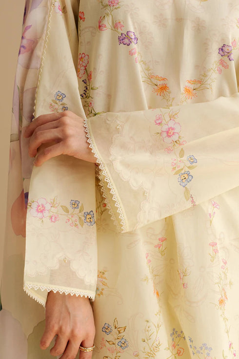 Zara Shahjahan Coco Prints Lawn Drop II – Aria-3B