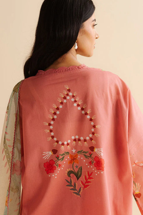 Zara Shahjahan Coco Prints Lawn Drop II – Nyra-5B