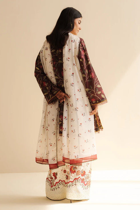 Zara Shahjahan Coco Prints Lawn Drop II – Rey-7A