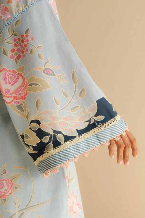Zara Shahjahan Coco Prints Lawn Drop II – Vara-8B