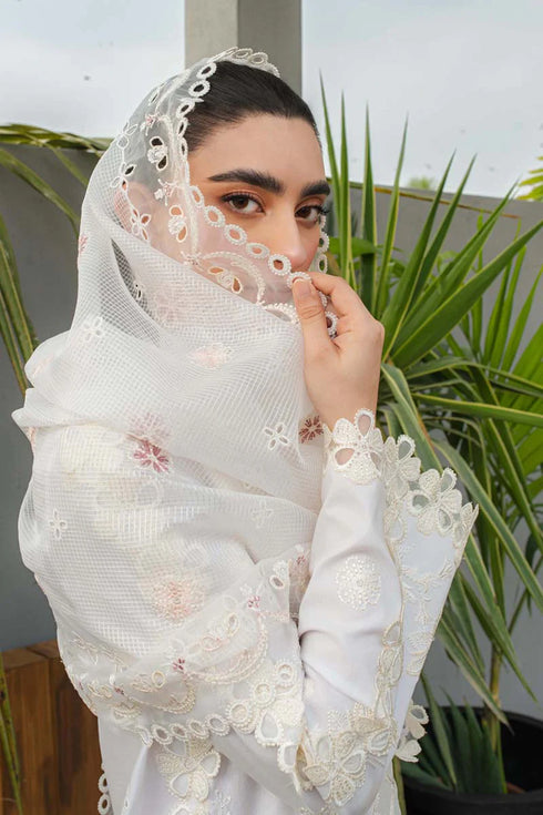 Qalamkar Qlinekari Chikankari Lawn suits india –JK-10 ORLA