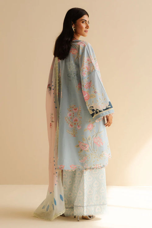 Zara Shahjahan Coco Prints Lawn Drop II – Vara-8B