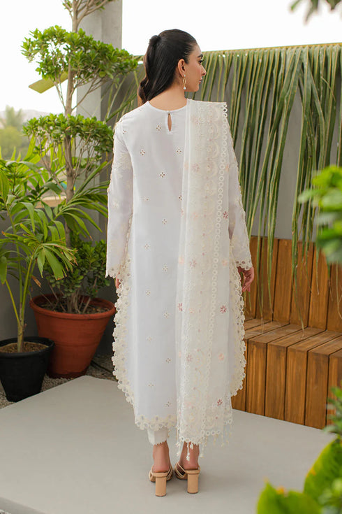 Qalamkar Qlinekari Chikankari Lawn suits india –JK-10 ORLA