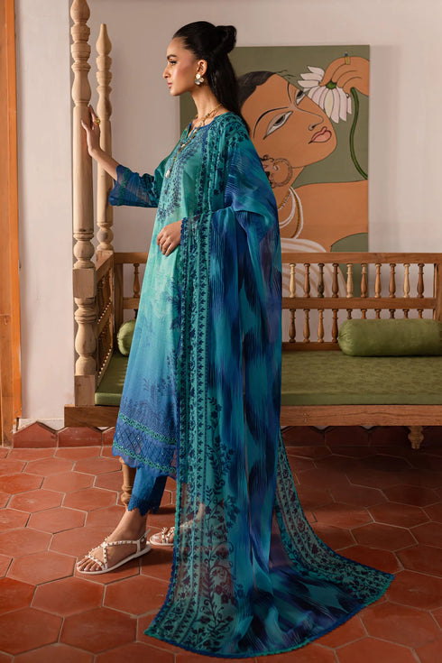 Nureh Signature Prints Lawn Collection-SP-138
