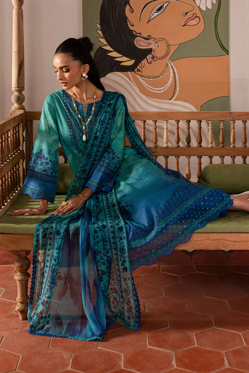 Nureh Signature Prints Lawn Collection-SP-138