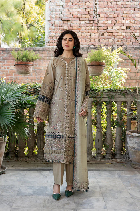 Farasha Bahaar Embroidered Lawn Collection – Whimsical Sage