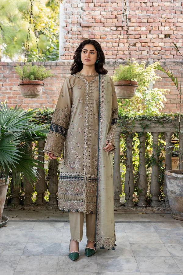 Farasha Bahaar Embroidered Lawn Collection – Whimsical Sage