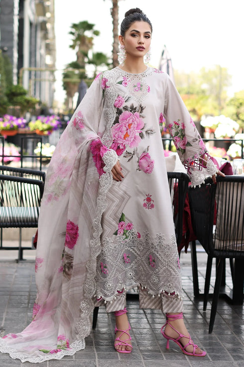 Charizma Rang-e-Bahar Unstitched Printed Lawn Shirt