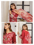 ZA Clothing Embroidered Semi Stitched Lawn- Ruby Radiance 03