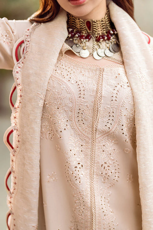 Qalamkar Sahil Kinare Luxury Lawn Collection 2025 – FK-16 ANAYA