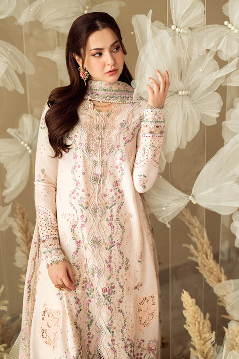 Qalamkar Sahil Kinare Luxury Lawn Collection 2025 – FK-12 LILY