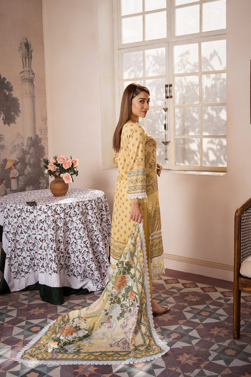 Mausummery spring summer lawn digital suit Susan