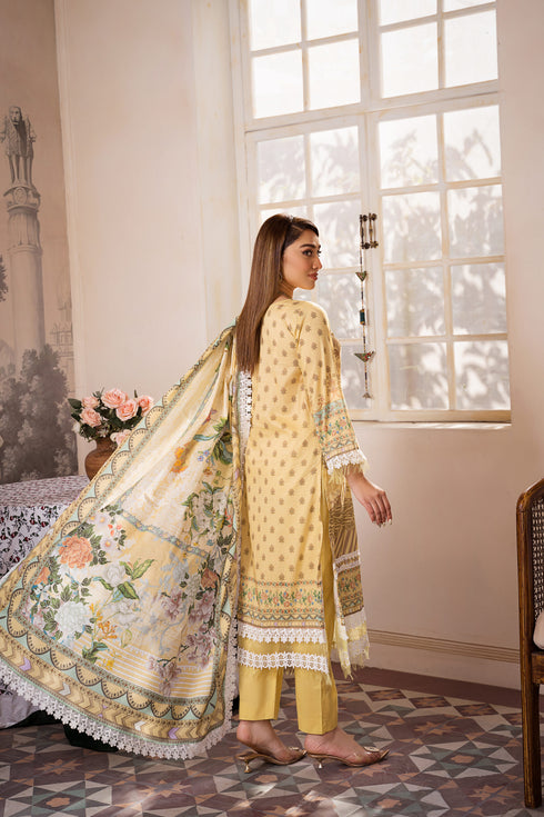 Mausummery spring summer lawn digital suit Susan