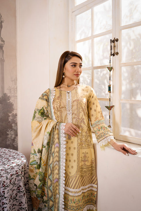 Mausummery spring summer lawn digital suit Susan