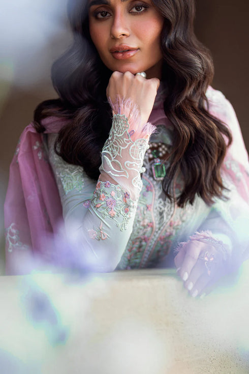Qalamkar Sahil Kinare Luxury Lawn Collection 2025 –FK-04 CHLOE
