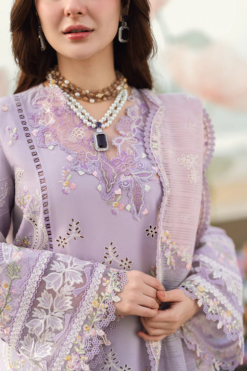Qalamkar Sahil Kinare Luxury Lawn Collection 2025 – FK-09 EVELYN