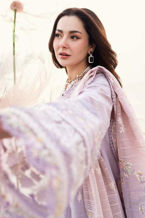 Qalamkar Sahil Kinare Luxury Lawn Collection 2025 – FK-09 EVELYN