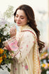 Qalamkar Sahil Kinare Luxury Lawn Collection 2025 – FK-14 SCARLETT