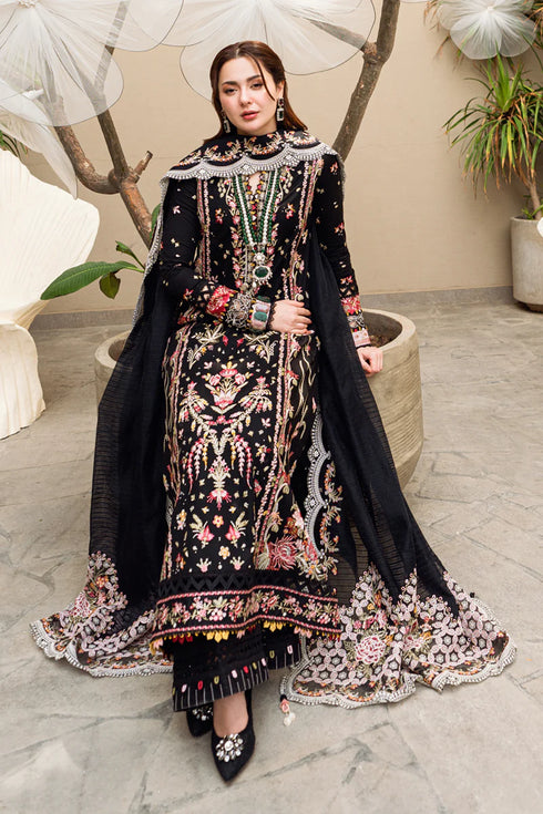 Qalamkar Sahil Kinare Luxury Lawn Collection 2025 – FK-15 HANNAH