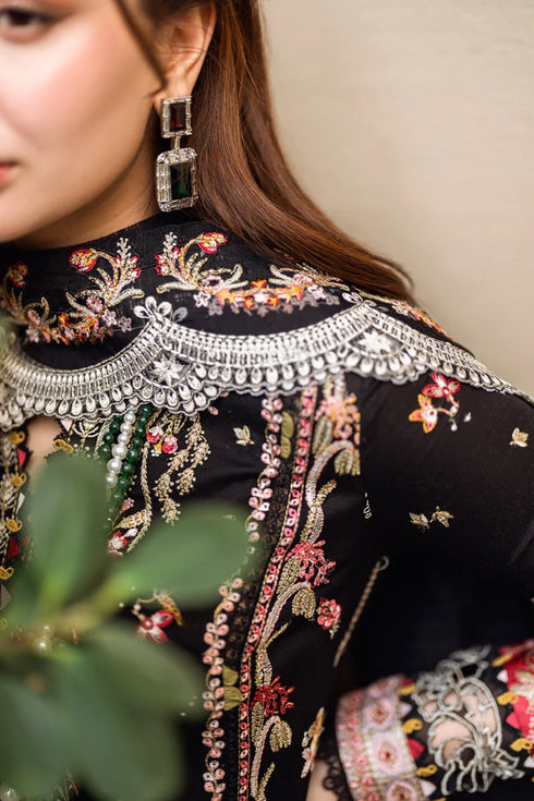 Qalamkar Sahil Kinare Luxury Lawn Collection 2025 – FK-15 HANNAH