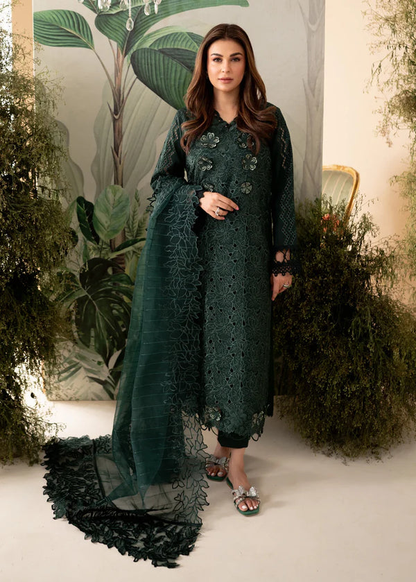 Apana by Aabyaan Chikan Kari Embroidered suit MAHGUL (AL-01)