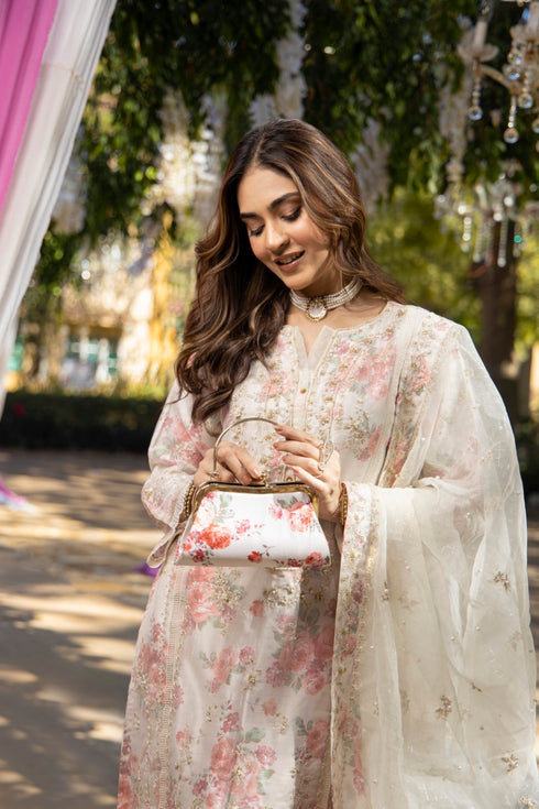 Miraas Semi Stitched Luxury Collection Clutch|MIR-007
