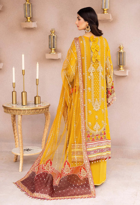 Adan Libas Paras - Luxury Embroidered Chiffon