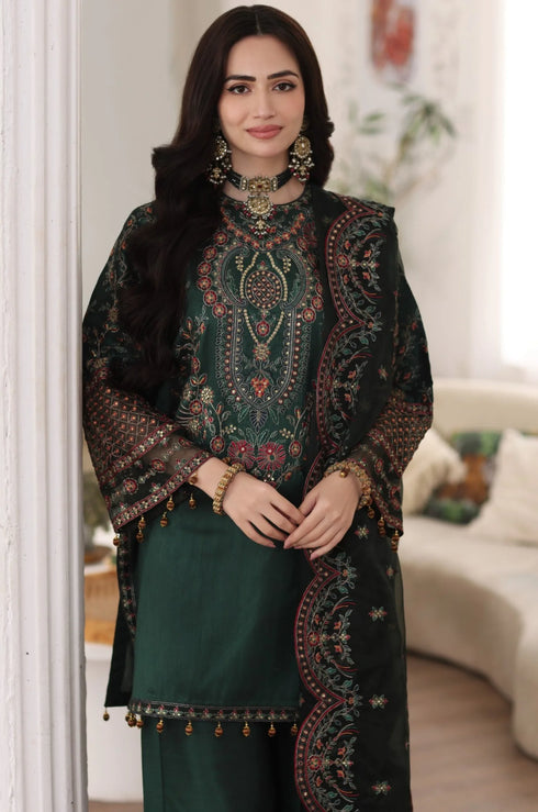 Mohagni MGS-05 AMBER3Pcs Raw Silk